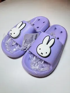 新品未使用 miffy ミッフィー サンダル パープル19/20/21/22cmのサムネイル