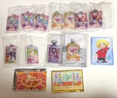 アイカツ　プリパラ　缶バッジ　コースター　だれでもアクリルチャーム　セット