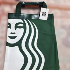 Starbucks 緑のトートバッグ