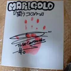 天麗皇希 マリーゴールド Sシート特典 直筆サイン入りポートレート
