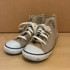 コンバース ベージュ ハイカットスニーカー 21cm