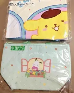 いちばんくじ　サンリオキャラクターズ　保冷バッグ レジャーシート