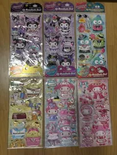 サンリオ　マイコーディネートシール　セット