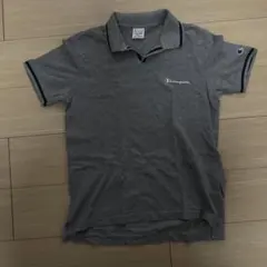 Champion グレー ポロシャツ Mサイズ