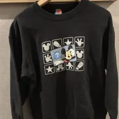 MICKEYUNLIMITED ミッキー スウェット L 90s Disney