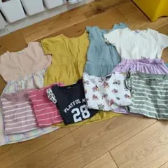 キッズ服 9点セット 100 110 120 ワンピース　Tシャツ