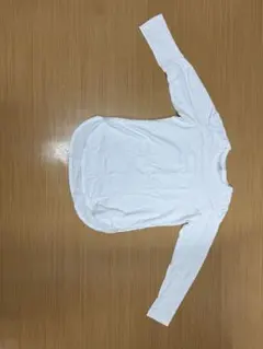 ホワイト 長袖 Tシャツ