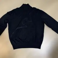 EMPORIO ARMANI ブラック ニットセーター 42