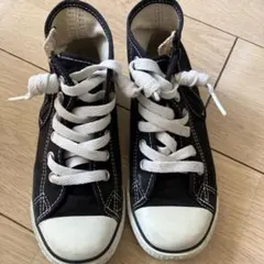 ALL STAR ブラック ハイカットスニーカーコンバース19cm