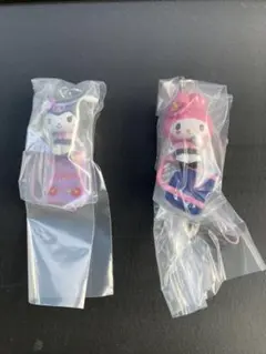 サンリオ 平成ギャルチャーム マイメロ クロミ 2種セット ガシャポン 新品