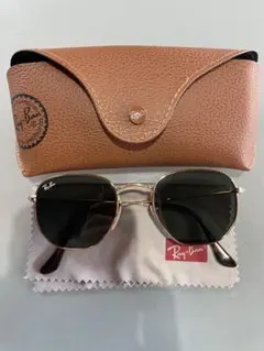Ray-Ban Hexagonal RB 3548-N ゴールドサングラスのサムネイル
