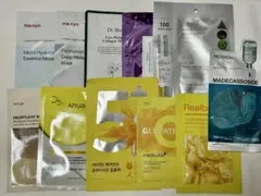 パックシートマスク11枚セット VT・アヌア・ナンバーズイン・メディヒールetc