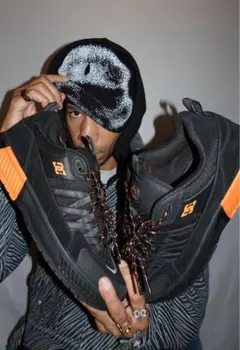 箱あり　DC Shoes lucien clarke ブラック オレンジのサムネイル