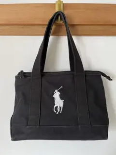 ［値下げ交渉歓迎］POLO Ralph Laurenロゴ刺繍 トートバッグ