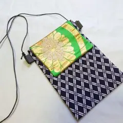 着物リメイク サコッシュ④