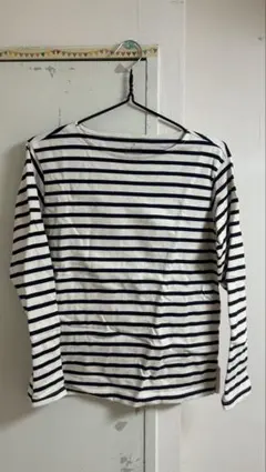 無印良品　長袖　M ボーダー