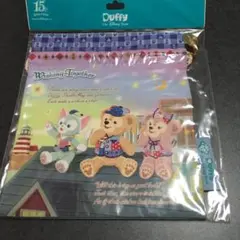 ダッフィー＆シェリーメイ＆ジェラトーニ 巾着 ディズニー 15周年