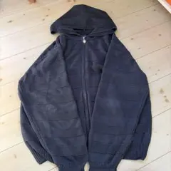 Bott ニットジップフーディー