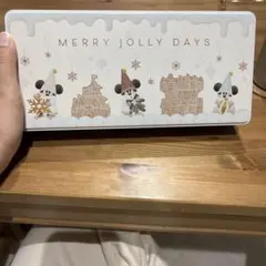 ディズニー MERRY JOLLY DAYS リンリンリン クリスマス 缶セット