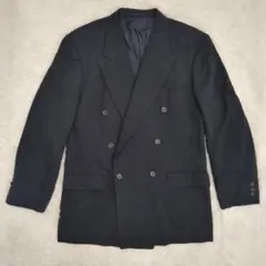 コムサメン イタリア製 スーツジャケット 【L】 ネイビーストライプ