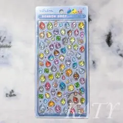 ボンボンドロップシール ミニ しずくちゃん