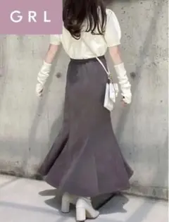 スエードマーメイドスカート[dk930]