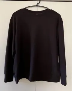 ソフトニットフリースクルーネックT