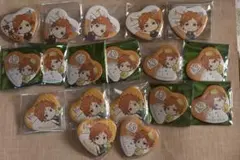 皇天馬 ハート型缶バッジセット バラ売り不可