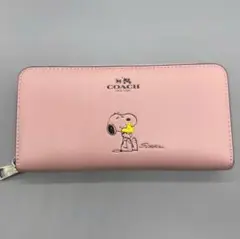 COACH コーチ F53773 スヌーピー 長財布 ホワイト - メルカリ