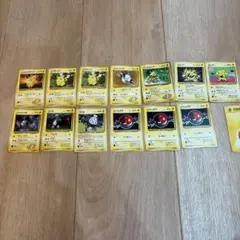 ポケカ　旧裏　ピカチュウなど　13枚まとめ売り