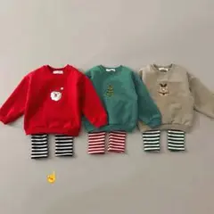 即日発送！新品♡サンタトレーナー 90cm