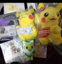 ポケモン　ピカチュウ　Blooming Days　ニャオハ　一番くじ　ラストワン