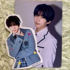 なにわ男子 HARDWORK 特典 ステッカー トレカ シール 長尾謙杜