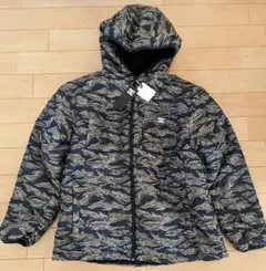 M DC ジャケット タイガーカモ カモフラ ボア ポリエステル アウター