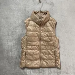 UNIQLO/ダウンベスト/M/ブラウン