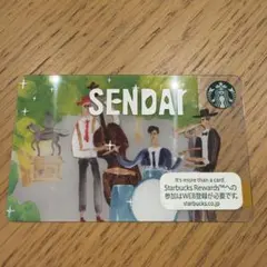 Starbucks Card SENDAI 限定デザイン　スタバ　仙台のサムネイル