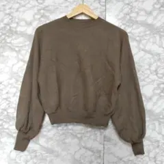 FRAYI.D ボリュームスリーブニット 長袖ニット セーター