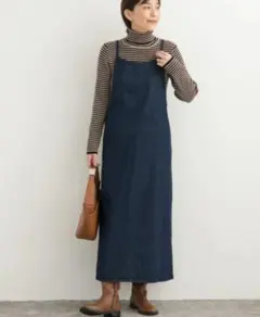 【アーバンリサーチドアーズ】デニムキャミワンピース