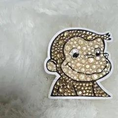 おさるのジョージ ステッカーデコ