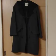 【極美品】Papas　SYDNEY H SHAW￼　ダッフルコート　ゆったり　M Papas パパス SYDNEY H SHAW メルトン ウール ダッフルコート