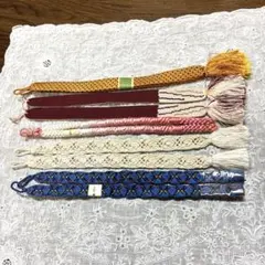 羽織紐　5本　まとめ売り　正絹　 和装小物