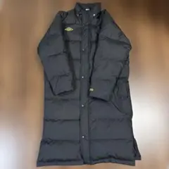 アンブロ　Umbro 黒 ブラック　ベンチコート フードなし