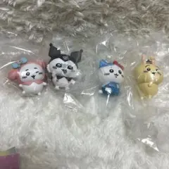 ちいかわ　サンリオキャラクターズ　なりきりフィギュア　４種セット