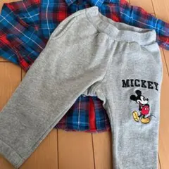 ベビードール　ミッキースウェットパンツ80㎝