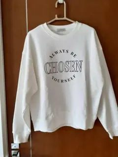 UNITED ARROWS GREEN LABEL ホワイトスウェット