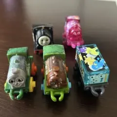 トーマスシリーズ ミニチュア鉄道玩具 5両セット