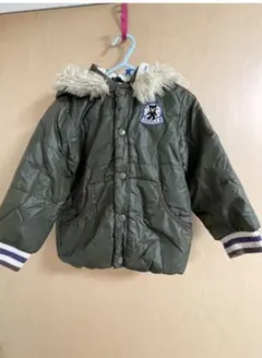 ミキハウス ダブルB 中綿ジャンパーアウターファーブルゾン110