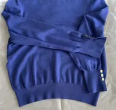 【41様専用】UNTITLED 青色 クルーネック セーター