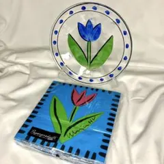 KOSTA BODA コスタボダ　チューリップベース　花瓶　※未使用保管品 コスタ ボダ LIMELIGHT (ライムライト) フラワーベース TULIP クリア