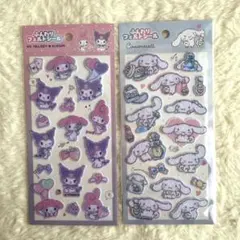 ふんわりフェルトシール　マイメロ　クロミ　シナモロール　2枚セット